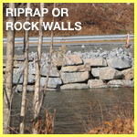 Riprap or Rock Walls