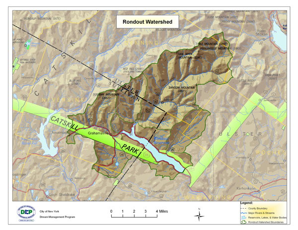 Rondout Creek Map